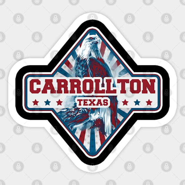 Carrollton city gift. Town in USA Sticker by SerenityByAlex